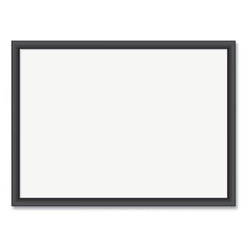 U Brands Magnetic Dry Erase Board With Mdf Frame, 24 X 18, White Surface, Black Frame freeshipping - TVN Wholesale